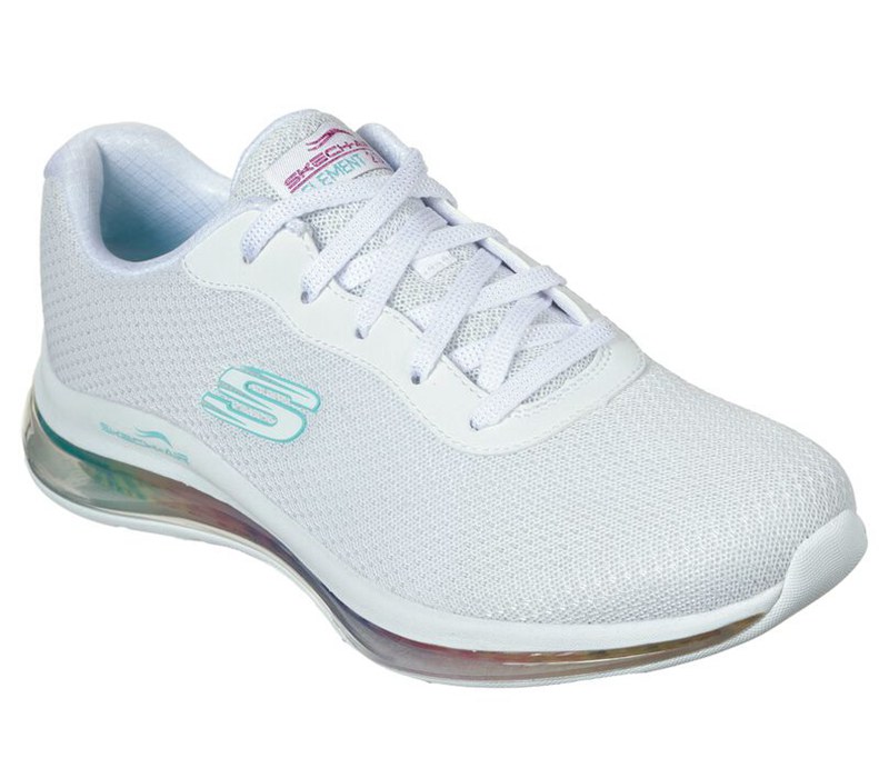 Skechers Dam Vita/Olika Färger Snörskor - Skech Air Element 2.0 - Kaleidoscope Splash - Sverige (VRP